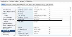 Настройка snmp vmware esxi